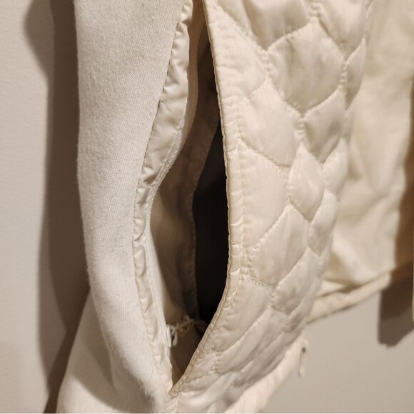 L.L. Bean Off White Puffer Vest - Picture 8 of 11